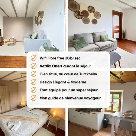 Apartment Le Cocon Du Vignoble - Free Wifi - Netflix *